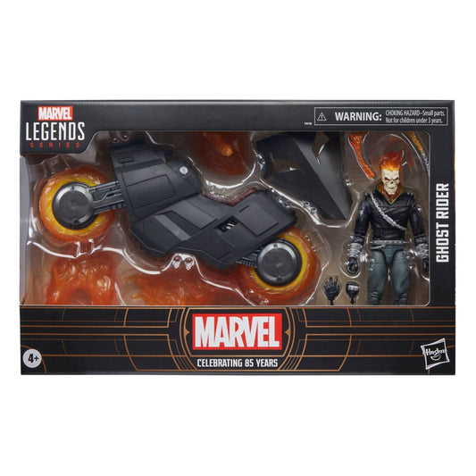 HASBRO - Marvel 85th Anniversary Marvel Legends Action Figure with Vehicle Ghost Rider