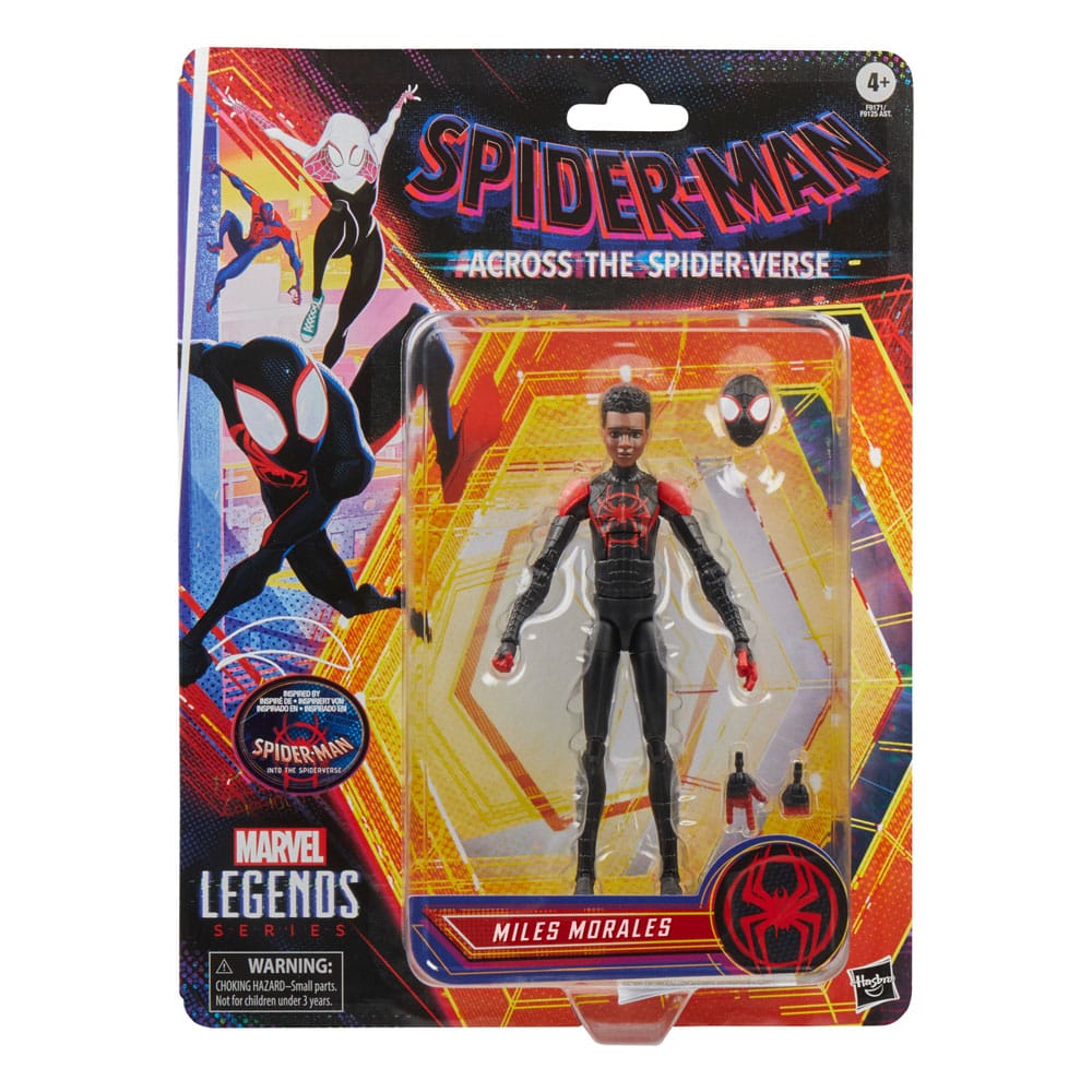 HASBRO - Spider-Man: Across the Spider-Verse Marvel Legends Action Figure Miles Morales