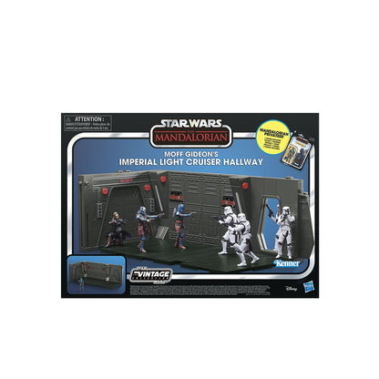 HASBRO - Star Wars: The Mandalorian Vintage Collection Tantive IV Hallway with Mandalorian Privateer Figure