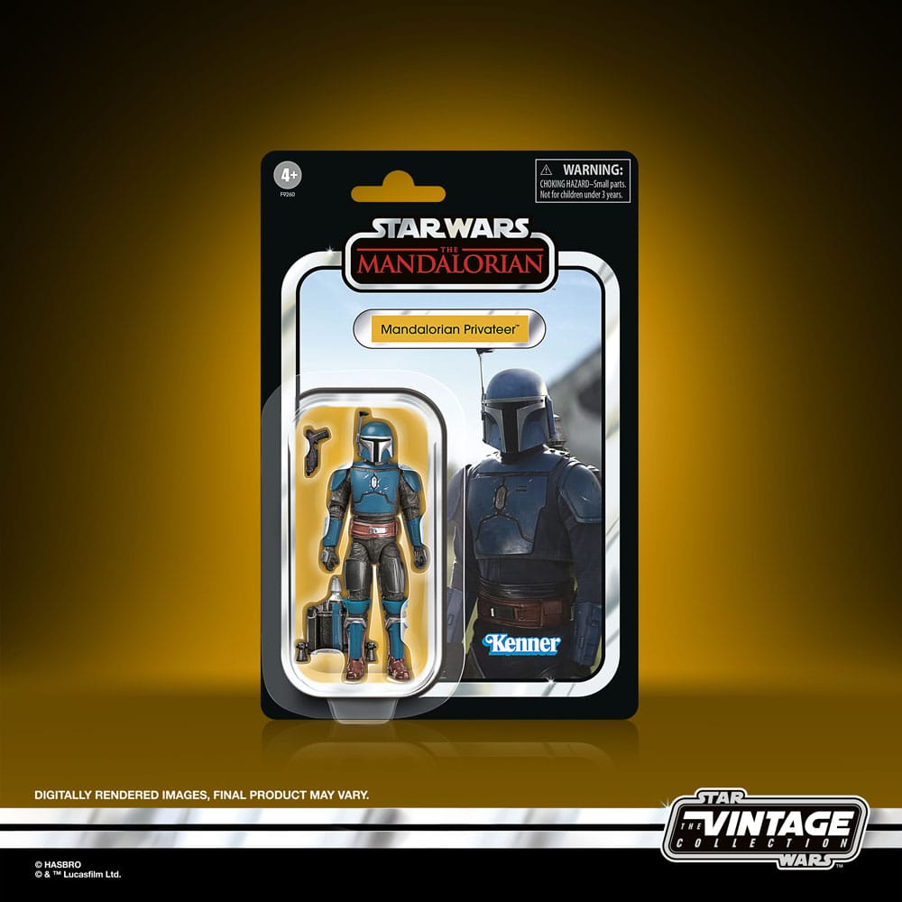 HASBRO - Star Wars: The Mandalorian Vintage Collection Tantive IV Hallway with Mandalorian Privateer Figure