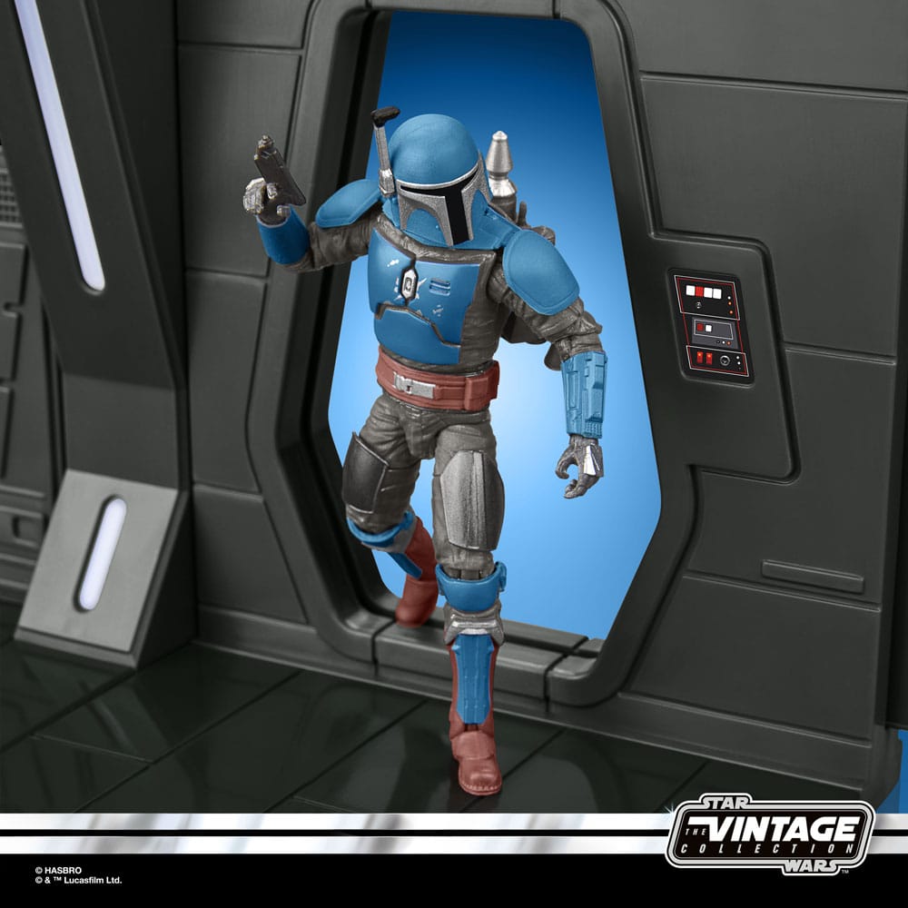 HASBRO - Star Wars: The Mandalorian Vintage Collection Tantive IV Hallway with Mandalorian Privateer Figure