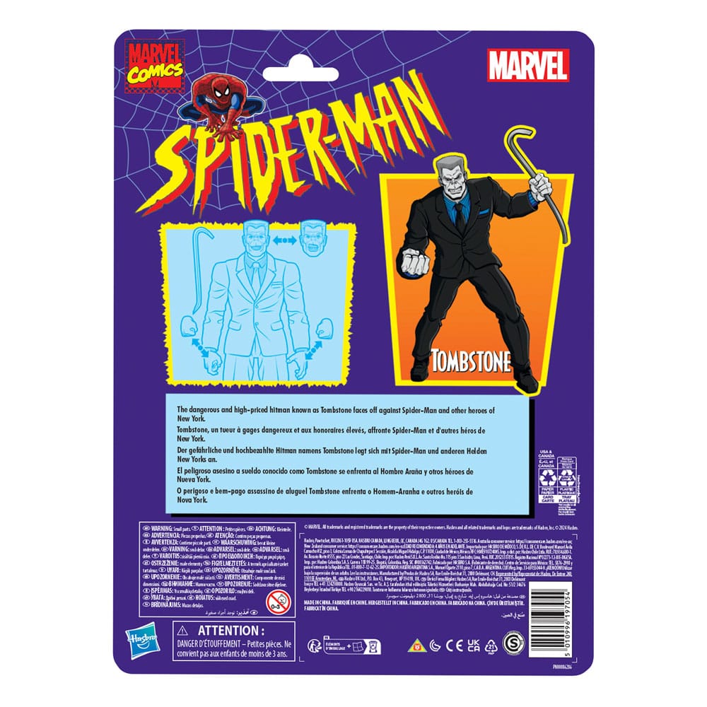 HASBRO -  Spider-Man Comics Marvel Legends Action Figure Tombstone
