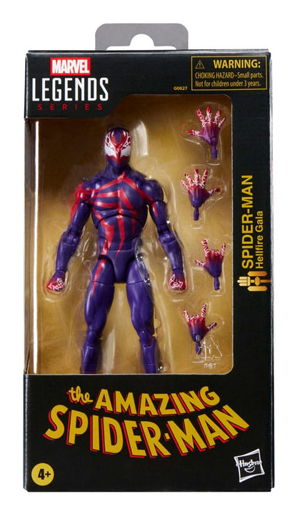 HASBRO - The Amazing Spider-Man Marvel Legends Action Figure Spider-Man Hellfire Gala