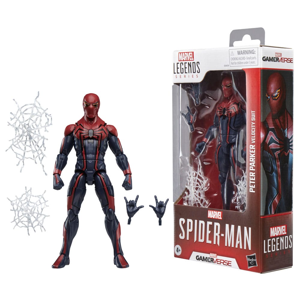 HASBRO - Spider-Man Marvel Legends Gamerverse Action Figure Peter Parker Velocity Suit