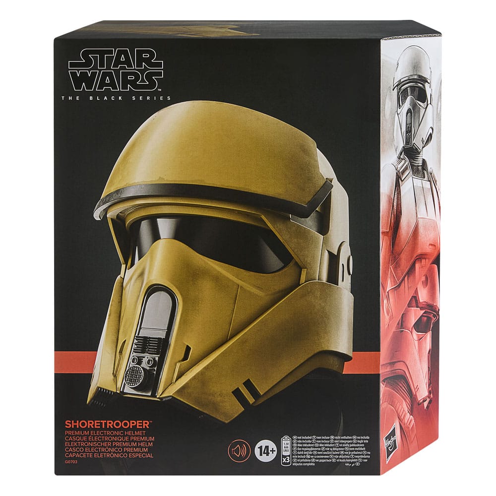 HASBRO - Star Wars: Andor Black Series Electronic Helmet Shoretrooper