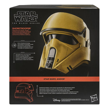 HASBRO - Star Wars: Andor Black Series Electronic Helmet Shoretrooper