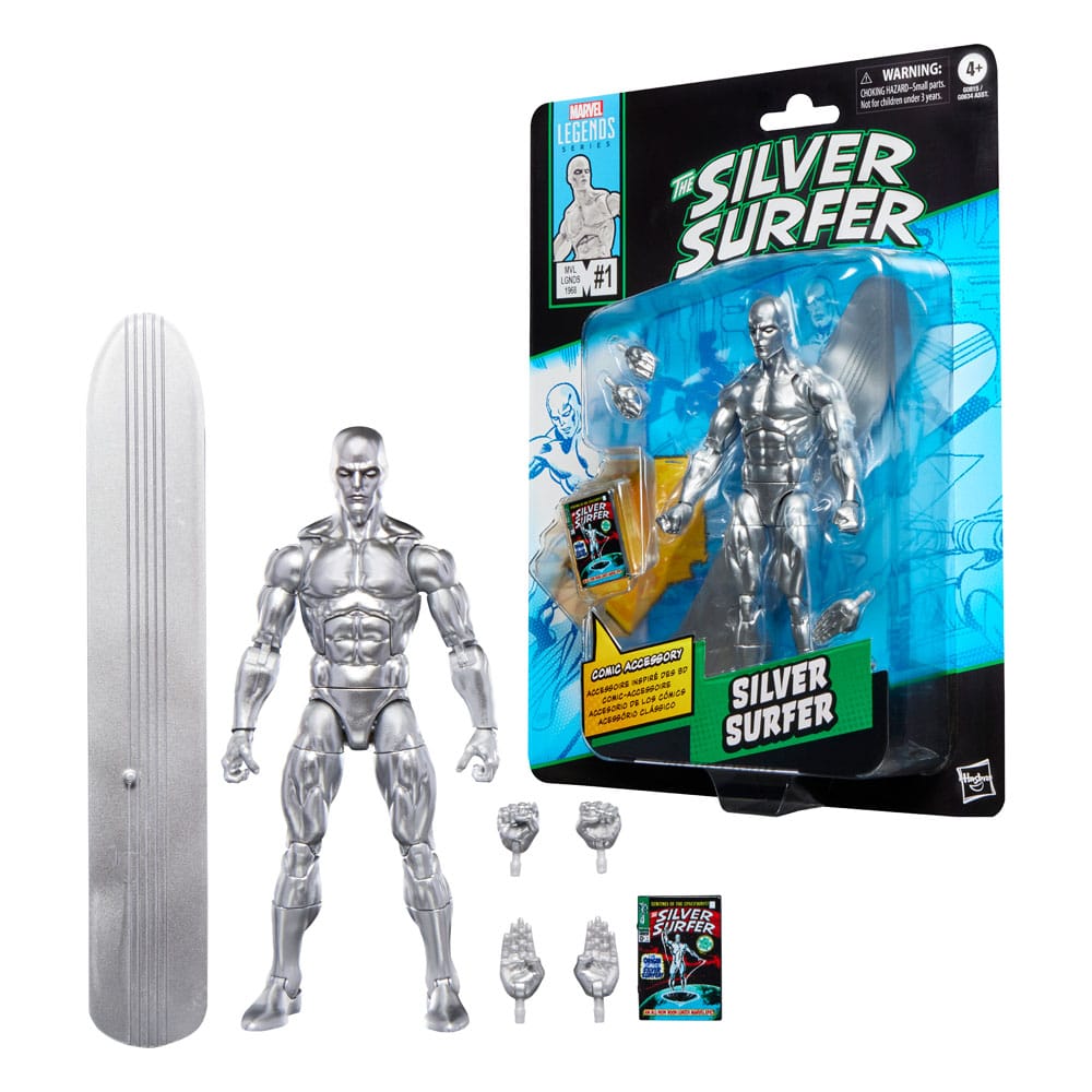 HASBRO - The Silver Surfer Marvel Legends Action Figure Silver Surfer