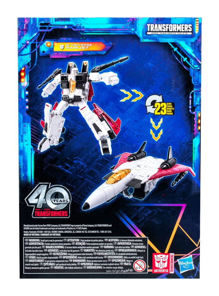 HASBRO - Transformers Generations Legacy United Voyager Class Action Figure G1 Universe Ramjet