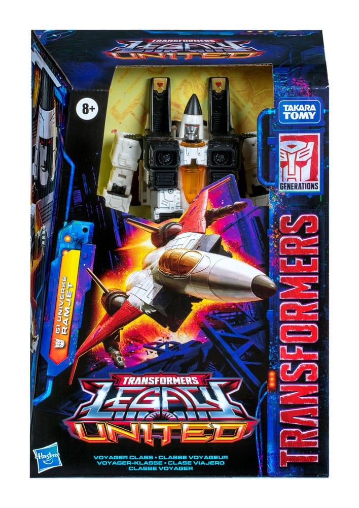 HASBRO - Transformers Generations Legacy United Voyager Class Action Figure G1 Universe Ramjet