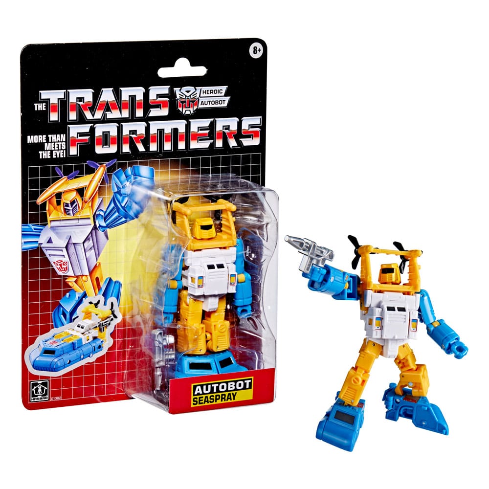 HASBRO - The Transformers Retro G1 Action Figure Autobot Seaspray