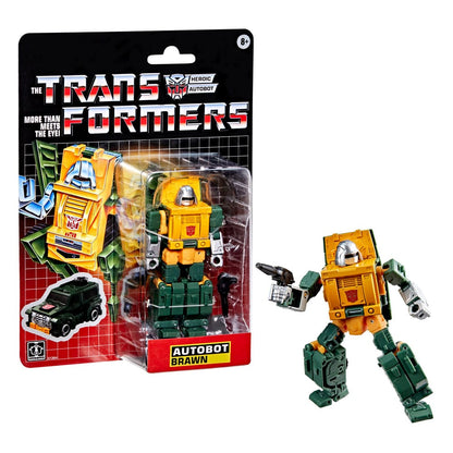 HASBRO - The Transformers Retro G1 Action Figure Autobot Brawn