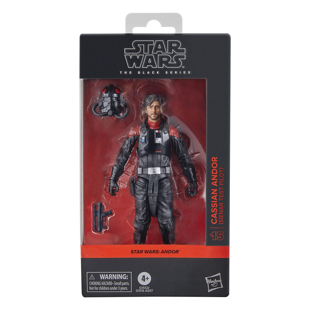 HASBRO - Star Wars: Andor Black Series Action Figure Cassian Andor (Sienar Test Pilot)