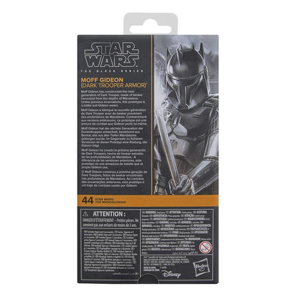 HASBRO - Star Wars: The Mandalorian Black Series Action Figure Moff Gideon (Dark Trooper Armor)