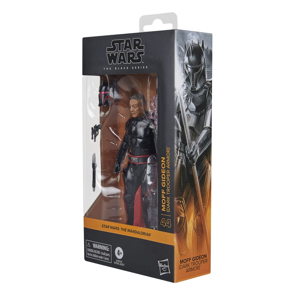 HASBRO - Star Wars: The Mandalorian Black Series Action Figure Moff Gideon (Dark Trooper Armor)
