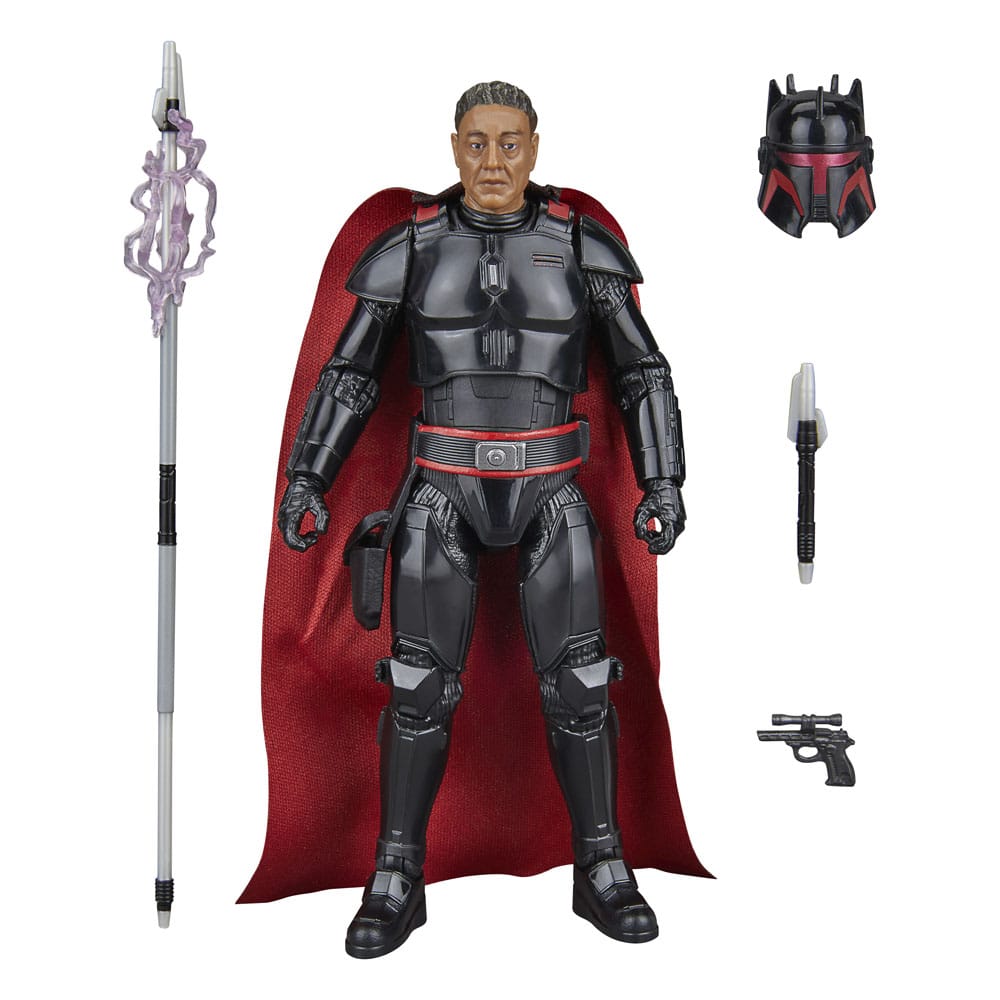 HASBRO - Star Wars: The Mandalorian Black Series Action Figure Moff Gideon (Dark Trooper Armor)