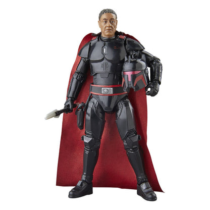 HASBRO - Star Wars: The Mandalorian Black Series Action Figure Moff Gideon (Dark Trooper Armor)