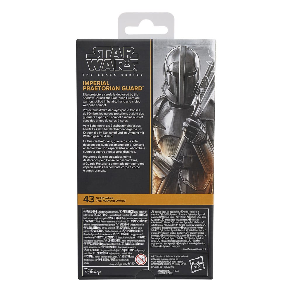 HASBRO - Star Wars: The Mandalorian Black Series Action Figure Imperial Praetorian Guard
