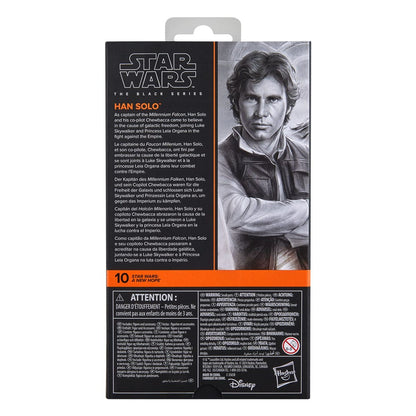 HASBRO - Star Wars Episode IV Black Series Action Figure Han Solo