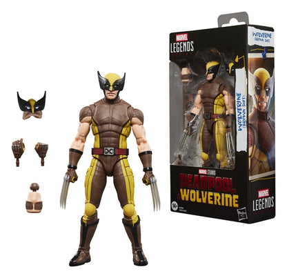HASBRO - Deadpool & Wolverine Marvel Legends Action Figure Wolverine (Brown Suit)