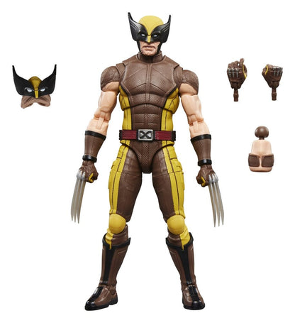 HASBRO - Deadpool & Wolverine Marvel Legends Action Figure Wolverine (Brown Suit)