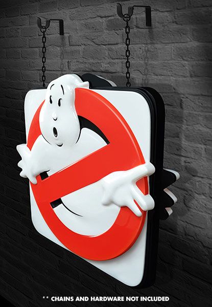 HOLLYWOOD COLLECTIBLES GROUP - Ghostbusters Replica 1:1 FireHouse Sign
