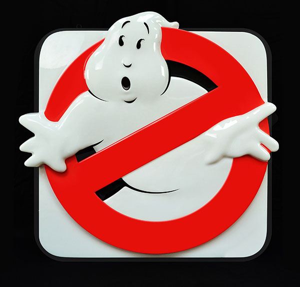 HOLLYWOOD COLLECTIBLES GROUP - Ghostbusters Replica 1:1 FireHouse Sign