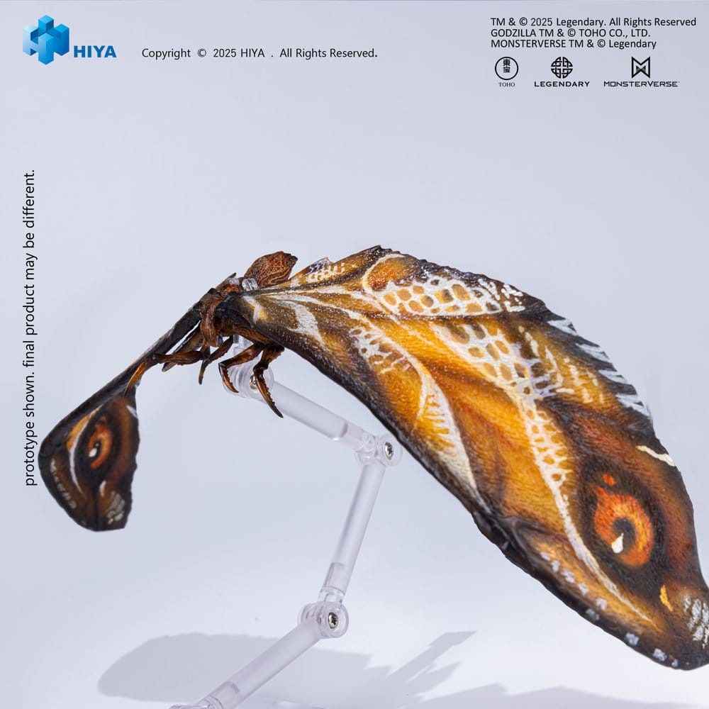 HIYA TOYS - Godzilla x Kong: The New Empire Exquisite Basic Series Action Figure Mothra Premium Set