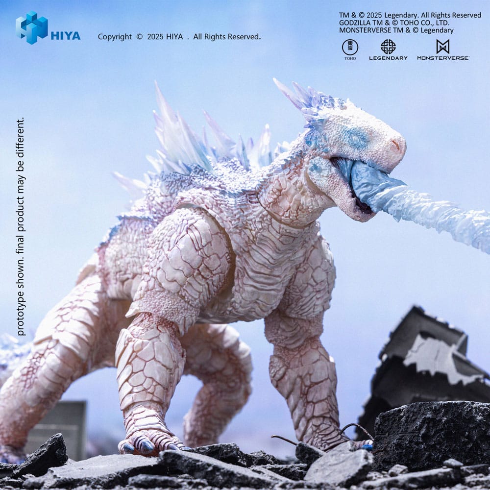 HIYA - Godzilla x Kong The New Empire Exquisite Basic Action Figure Frost Bite Blast Shimo