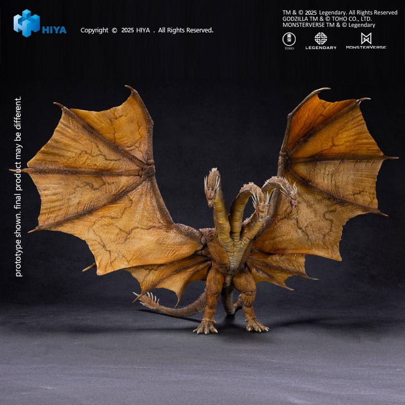 HIYA - Godzilla: King of the Monsters 2019 Exquisite Basic Action Figure King Ghidorah 2.0