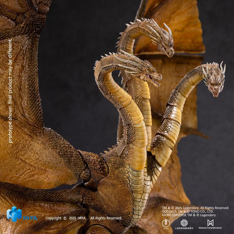 HIYA - Godzilla: King of the Monsters 2019 Exquisite Basic Action Figure King Ghidorah 2.0