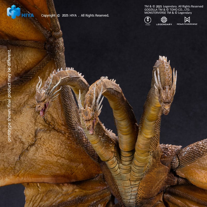 HIYA - Godzilla: King of the Monsters 2019 Exquisite Basic Action Figure King Ghidorah 2.0