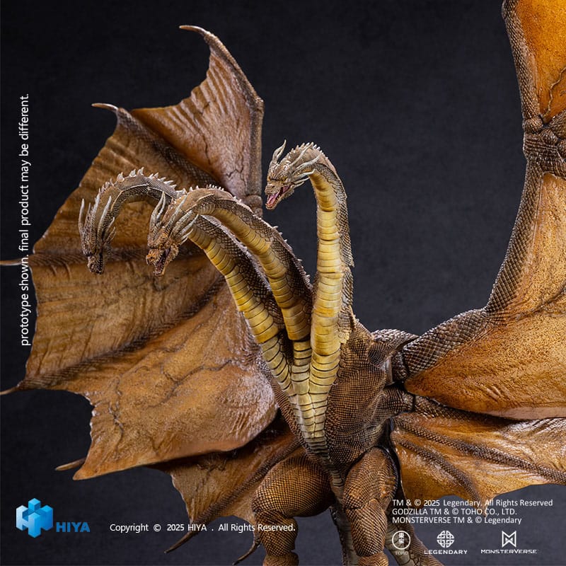 HIYA - Godzilla: King of the Monsters 2019 Exquisite Basic Action Figure King Ghidorah 2.0