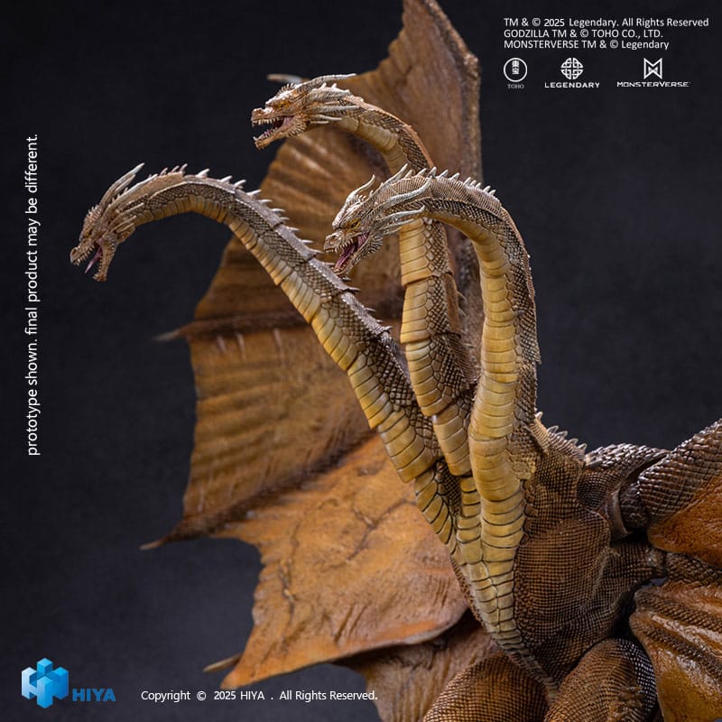 HIYA - Godzilla: King of the Monsters 2019 Exquisite Basic Action Figure King Ghidorah 2.0