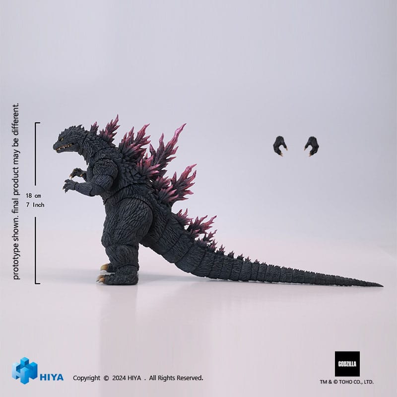HIYA - Godzilla 2000: Millennium (1999) Exquisite Basic Action Figure Godzilla