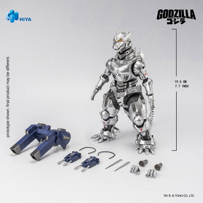 HIYA TOYS - Godzilla Against Mechagodzilla (2002) Exquisite Basic Series Action Figure Mechagodzilla MFS-3