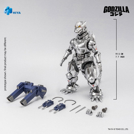 HIYA TOYS - Godzilla Against Mechagodzilla (2002) Exquisite Basic Series Action Figure Mechagodzilla MFS-3