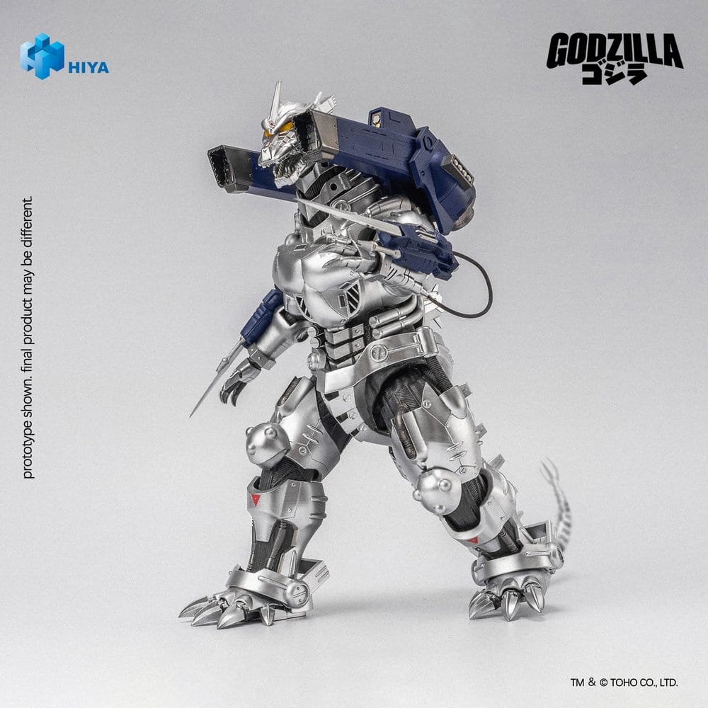 HIYA TOYS - Godzilla Against Mechagodzilla (2002) Exquisite Basic Series Action Figure Mechagodzilla MFS-3