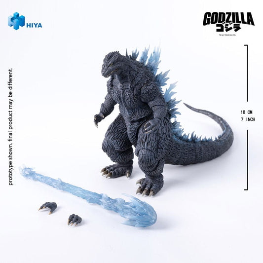 HIYA TOYS - Godzilla Against Mechagodzilla (2002) Exquisite Basic Action Figure Heat Ray Godzilla