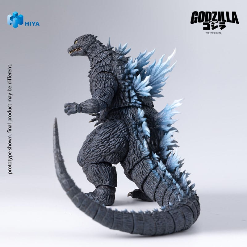 HIYA TOYS - Godzilla Against Mechagodzilla (2002) Exquisite Basic Action Figure Heat Ray Godzilla
