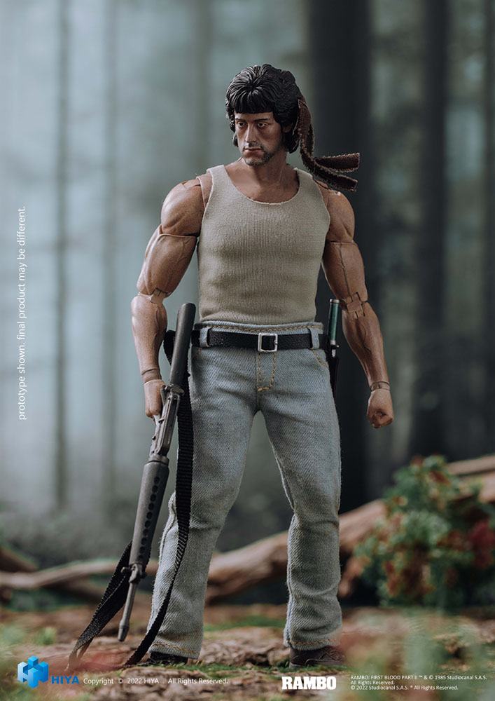 HIYA - First Blood Exquisite Super Actionfigure 1/12 John Rambo