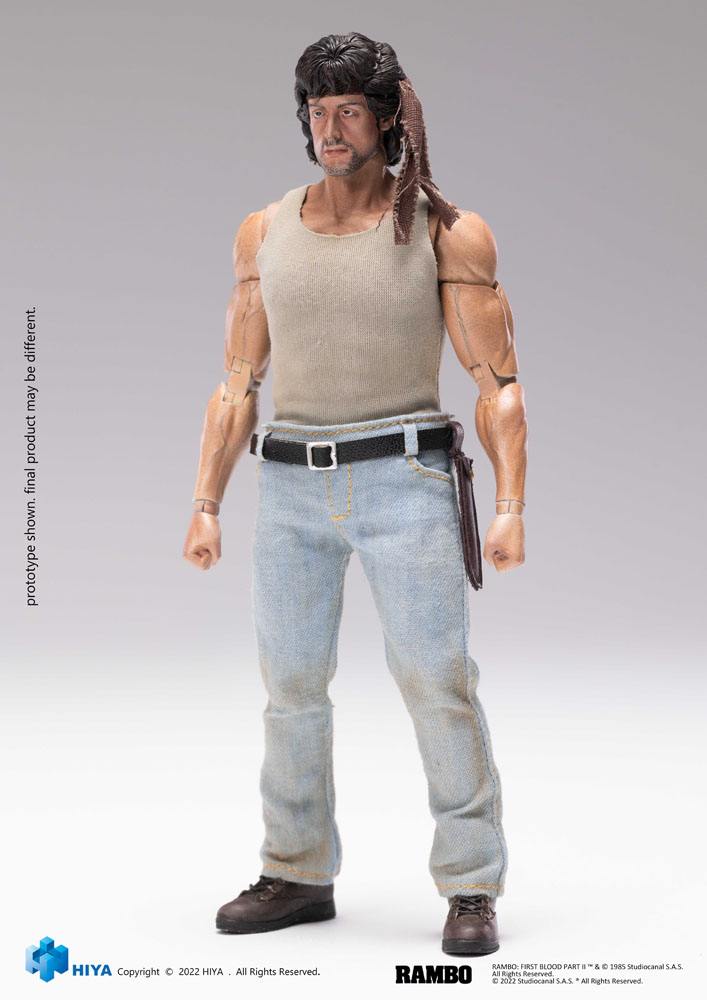 HIYA - First Blood Exquisite Super Actionfigure 1/12 John Rambo