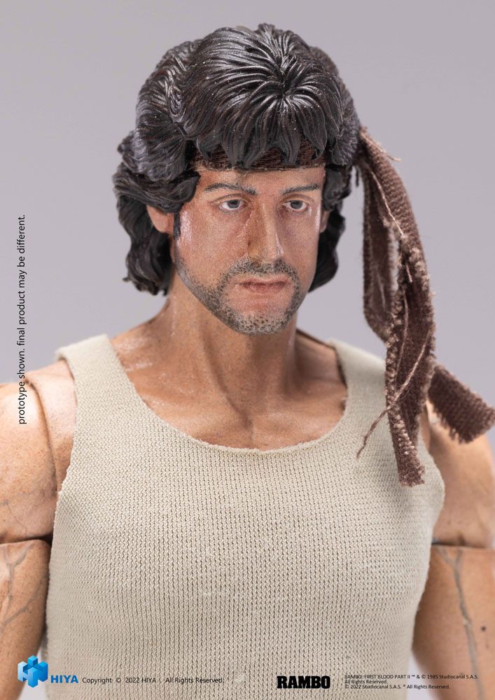 HIYA - First Blood Exquisite Super Actionfigure 1/12 John Rambo