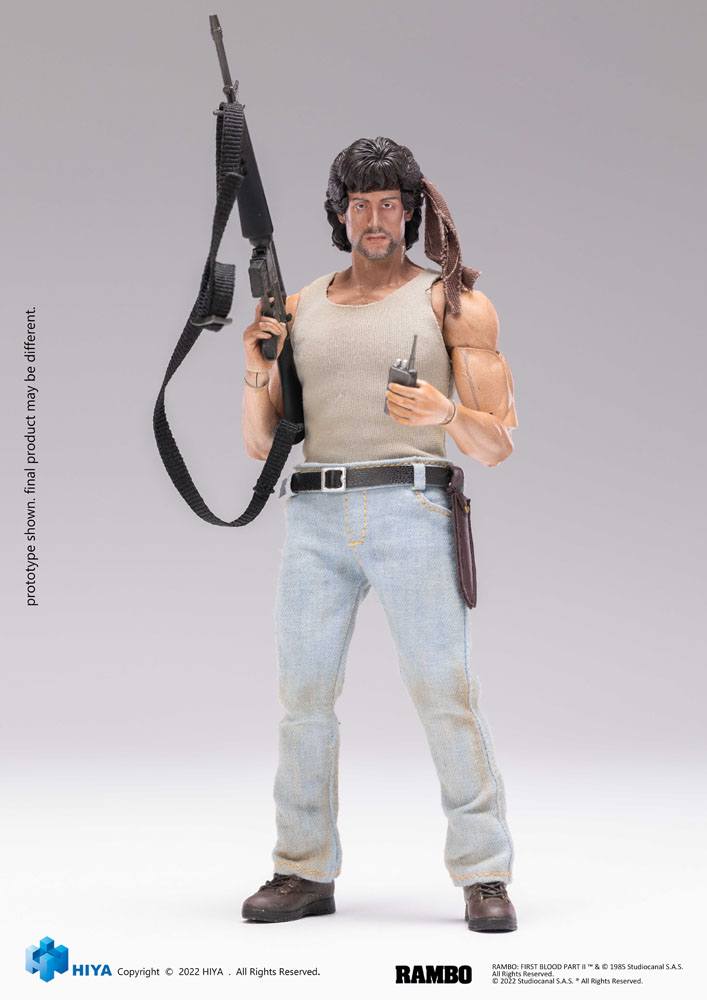 HIYA - First Blood Exquisite Super Actionfigure 1/12 John Rambo