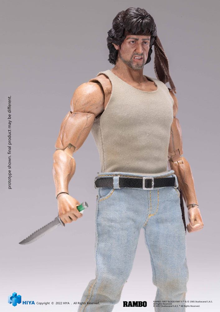 HIYA - First Blood Exquisite Super Actionfigure 1/12 John Rambo