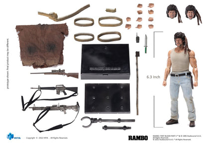 HIYA - First Blood Exquisite Super Actionfigure 1/12 John Rambo