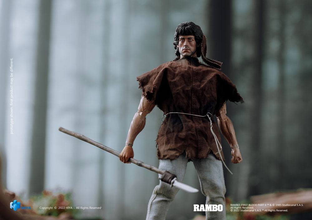 HIYA - First Blood Exquisite Super Actionfigure 1/12 John Rambo