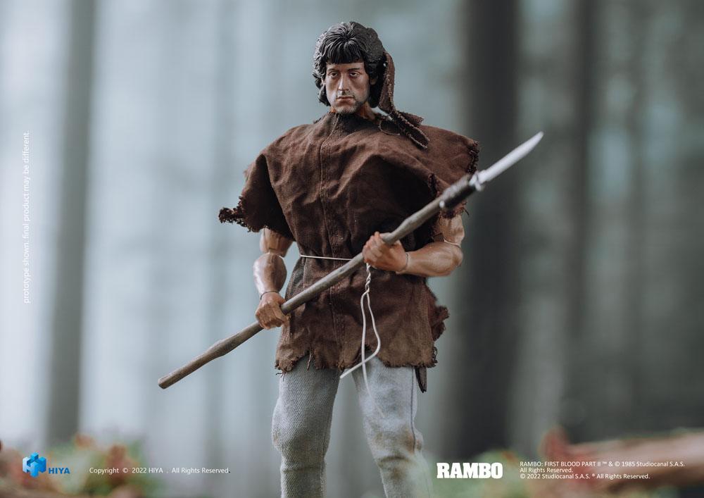 HIYA - First Blood Exquisite Super Actionfigure 1/12 John Rambo