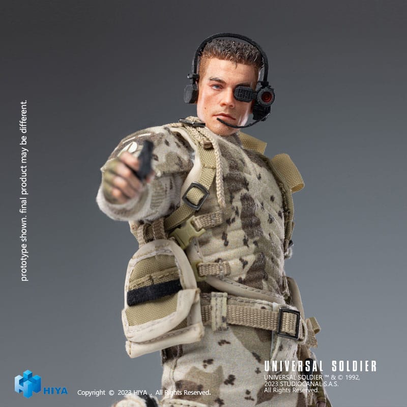 HIYA - Universal Soldier Exquisite Super Series Action Figure 1:12 Luc Deveraux