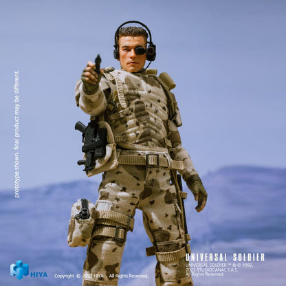 HIYA - Universal Soldier Exquisite Super Series Action Figure 1:12 Luc Deveraux