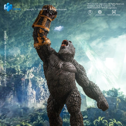 HIYA - Godzilla x Kong The New Empire Stylist Series PVC Statue Kong B.E.A.S.T. Glove Version